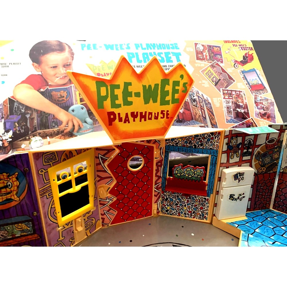 1988 Matchbox Pee-Wee's Playhouse Fold & Carry w/ Box VG Complete Condition READ - Picture 6 of 16